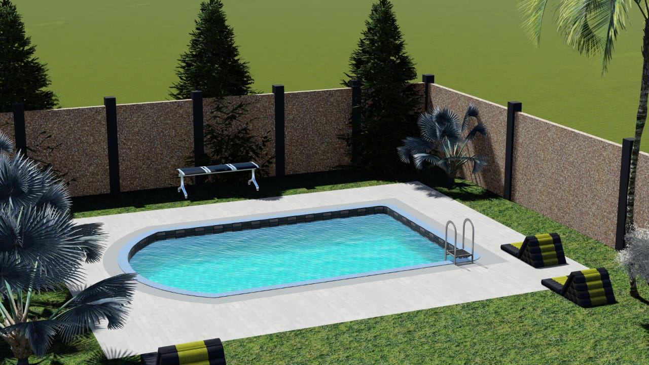 Finished Swimming Pool Build